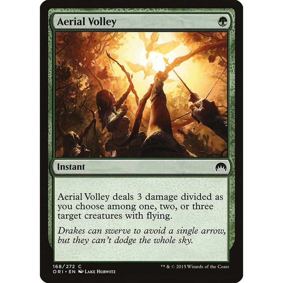 Image for Aerial Volley (168) (ORI) - Magic: The Gathering