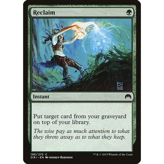 Image for Reclaim (195) (ORI) - Magic: The Gathering