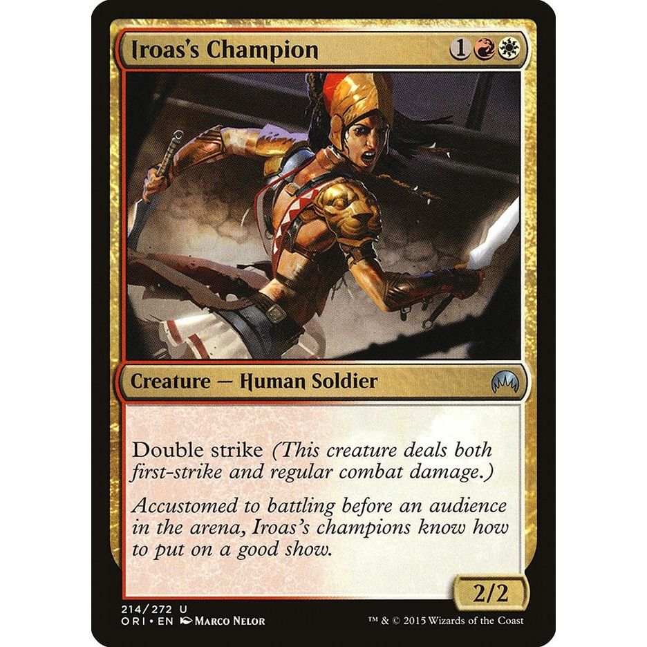 Image for Iroas's Champion (214) (ORI) - Magic: The Gathering