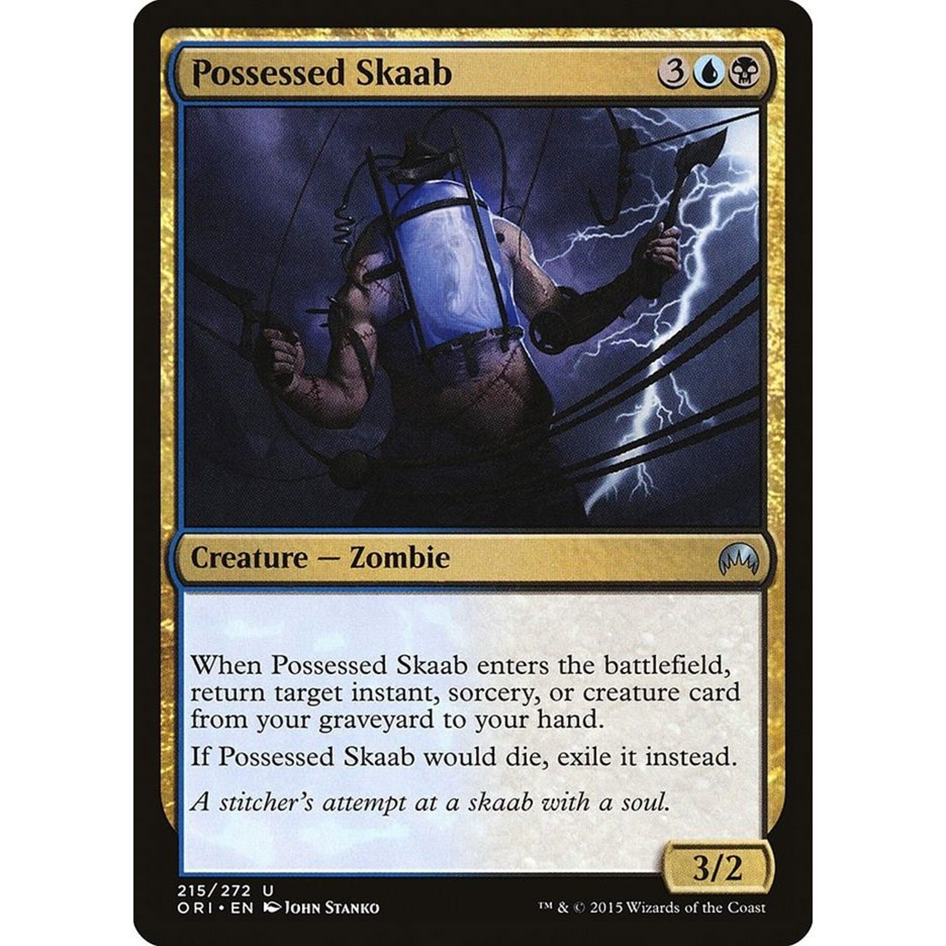 Image for Possessed Skaab (215) (ORI) - Magic: The Gathering
