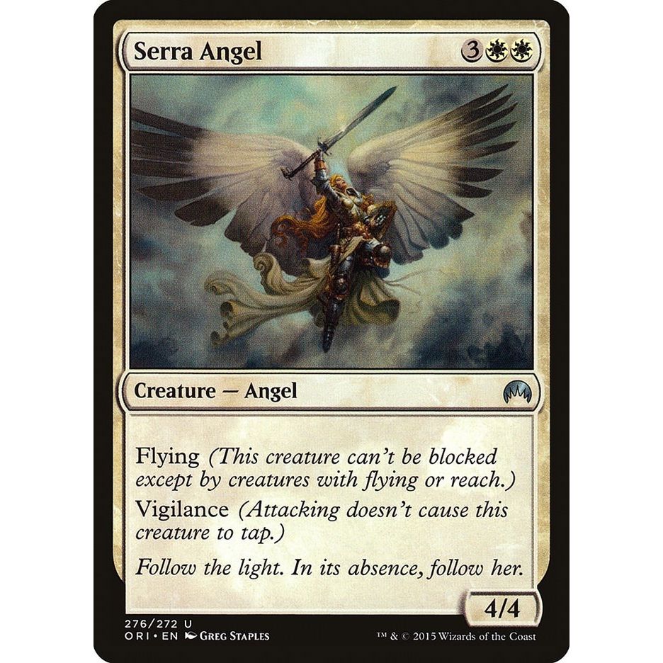 Image for Serra Angel (276) (ORI) - Magic: The Gathering