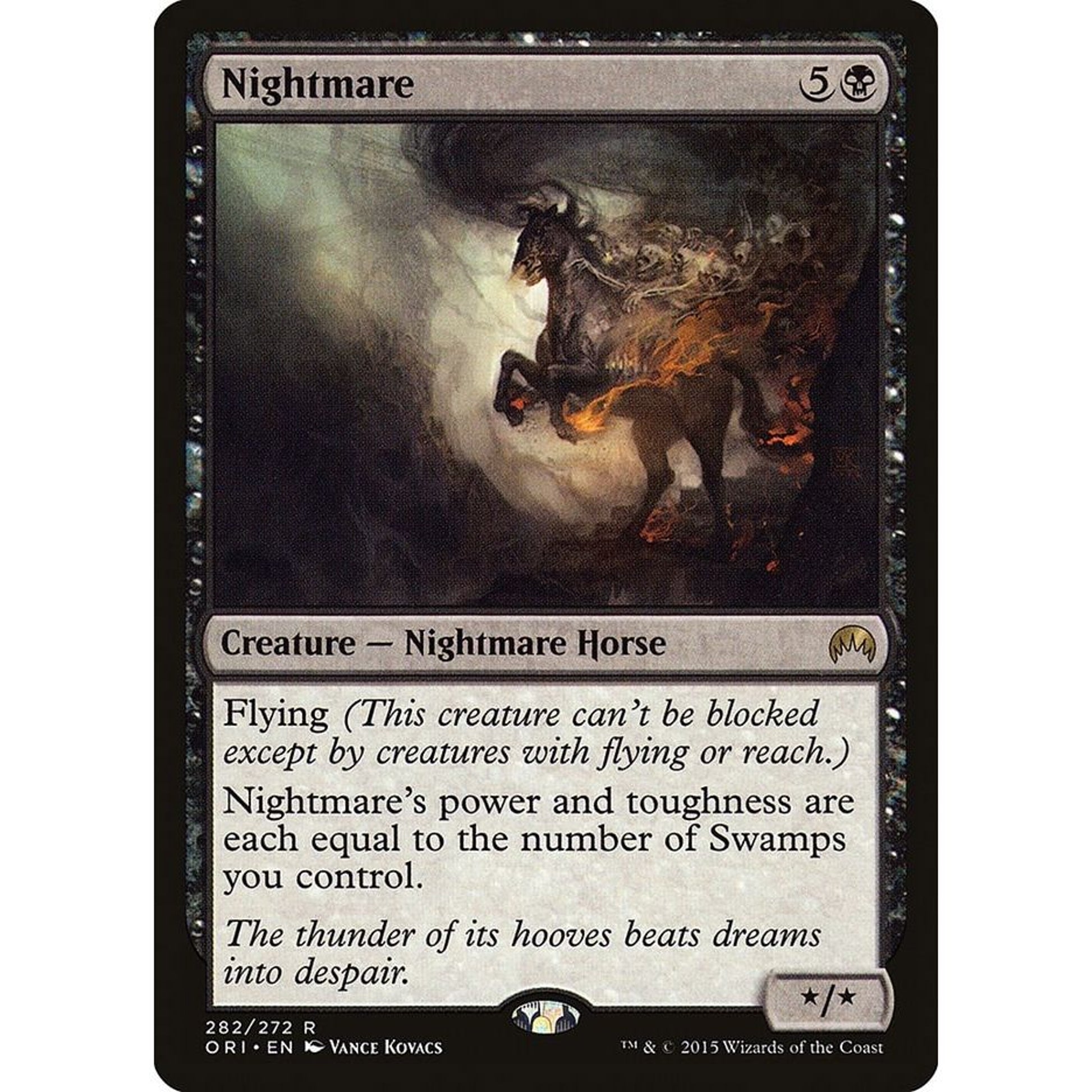 Image for Nightmare (282) (ORI) - Magic: The Gathering