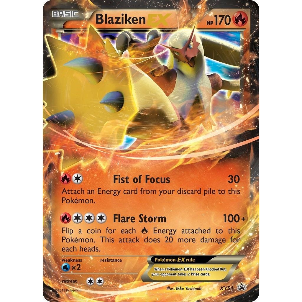 Image for Blaziken EX - XY54 (XY54) (PR) - Pokemon