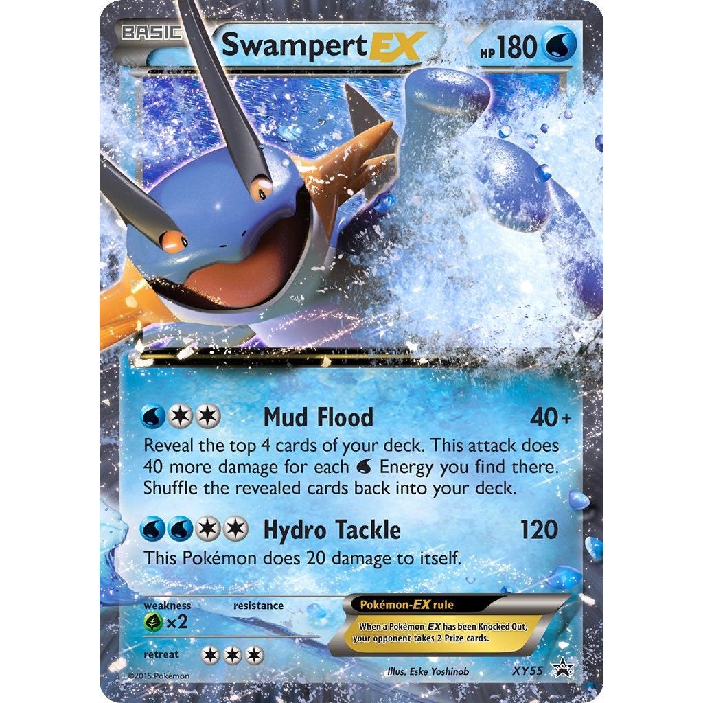 Image for Swampert EX - XY55 (XY55) (PR) - Pokemon