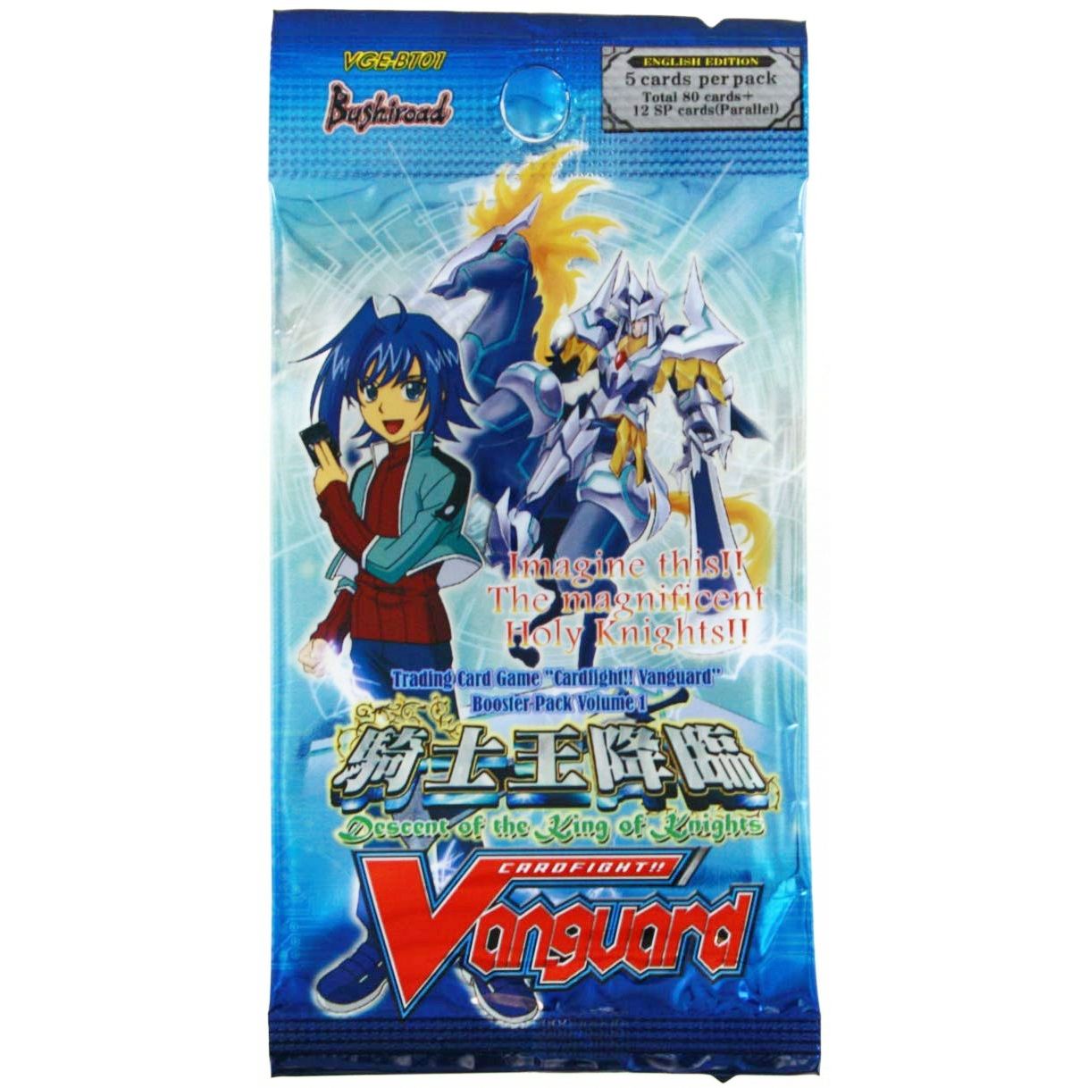 Image for Descent of the King of Knights Booster Pack - Cardfight Vanguard