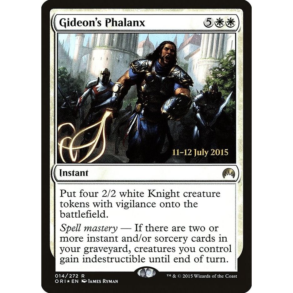 Image for Gideon's Phalanx (14) (PRE) - Magic: The Gathering