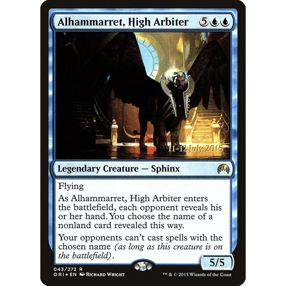 Image for Alhammarret, High Arbiter (43) (PRE) - Magic: The Gathering