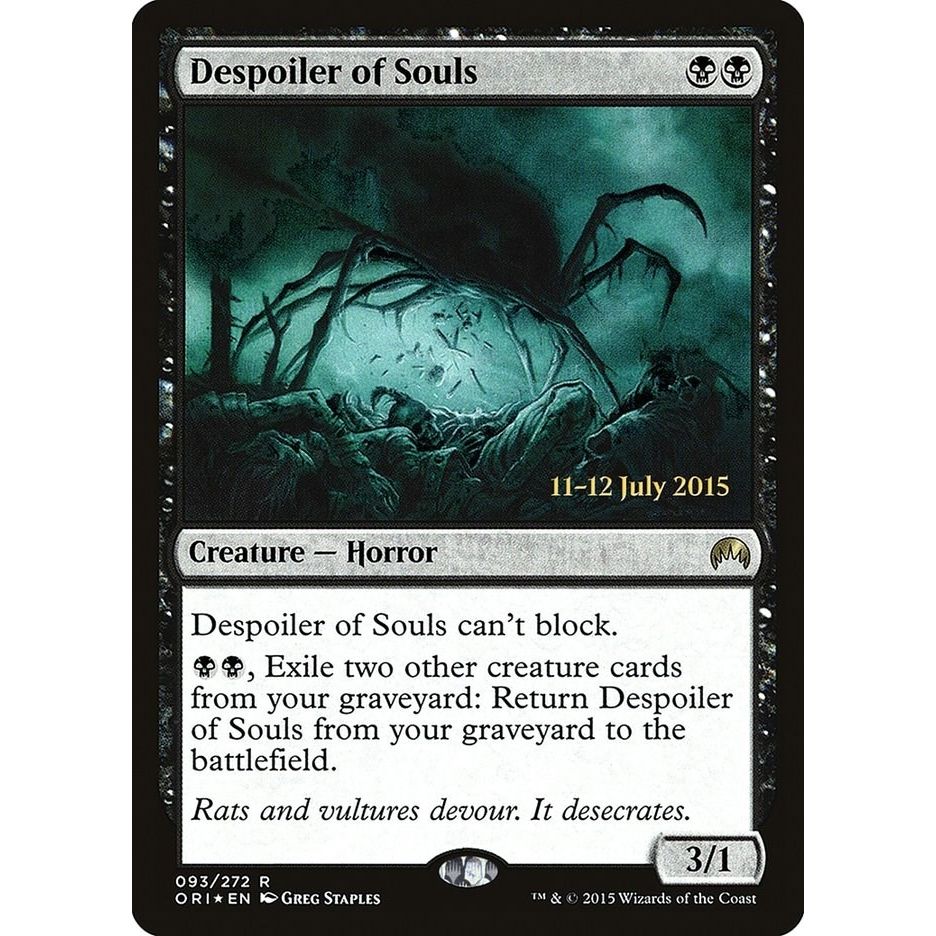 Image for Despoiler of Souls (93) (PRE) - Magic: The Gathering