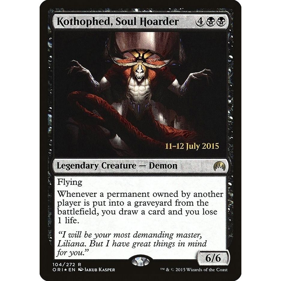 Image for Kothophed, Soul Hoarder (104) (PRE) - Magic: The Gathering