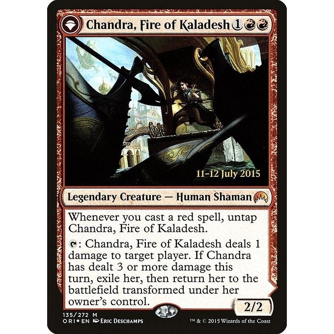 Image for Chandra, Fire of Kaladesh (135) (PRE) - Magic: The Gathering