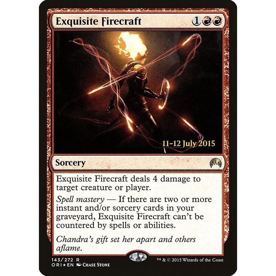 Image for Exquisite Firecraft (143) (PRE) - Magic: The Gathering