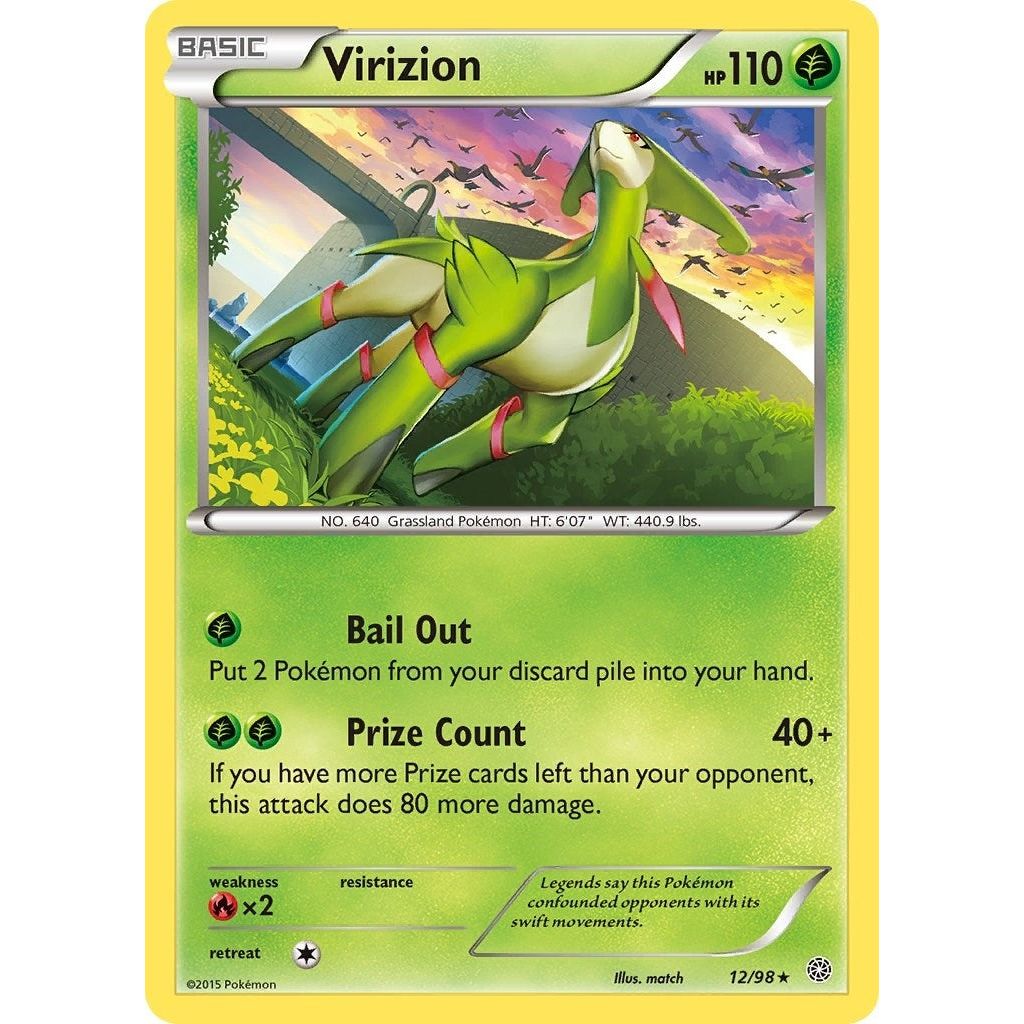 Image for Virizion (12/98) (AOR) - Pokemon