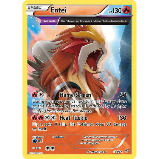 Image for Entei (15) (15/98) (AOR) - Pokemon