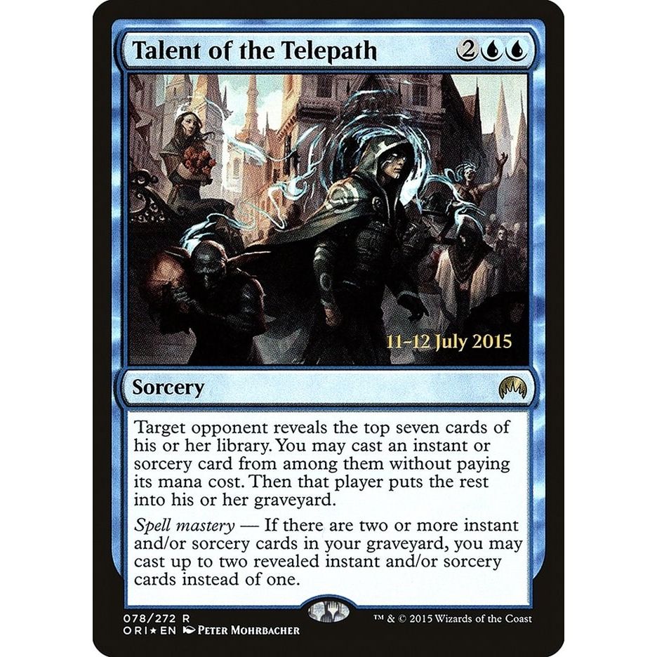 Image for Talent of the Telepath (78) (PRE) - Magic: The Gathering