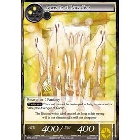 Image for Apostle of Paradise (MPR-004) (MPR) - Force of Will