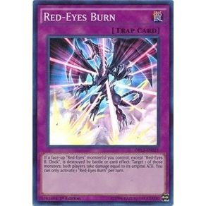 Image for Red-Eyes Burn (DRL2-EN021) (DRL2) - YuGiOh