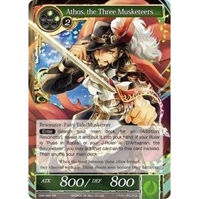 Image for Athos, the Three Musketeers (CMF-060) (CMF) - Force of Will