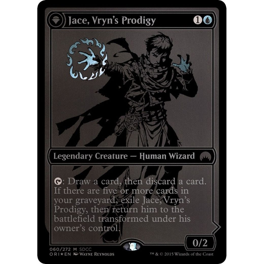 Image for Jace, Vryn's Prodigy (SDCC 2015 Exclusive) (60) (MEDIA) - Magic: The Gathering