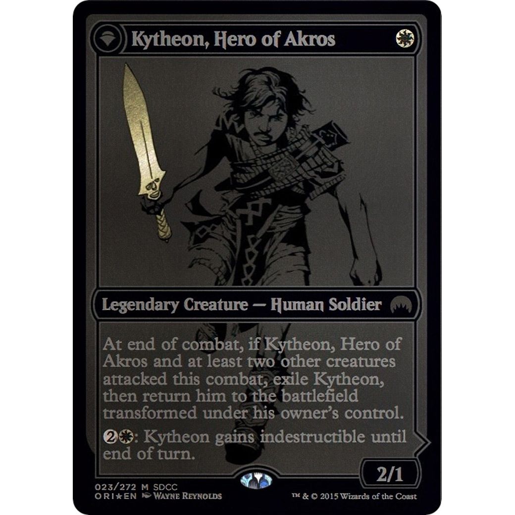 Image for Kytheon, Hero of Akros (SDCC 2015 Exclusive) (23) (MEDIA) - Magic: The Gathering