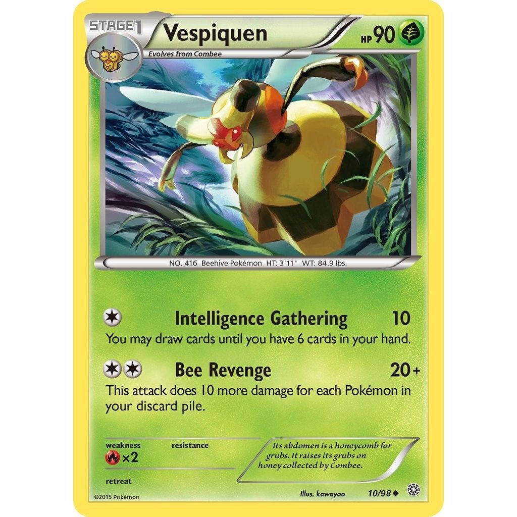 Image for Vespiquen (10) (10/98) (AOR) - Pokemon