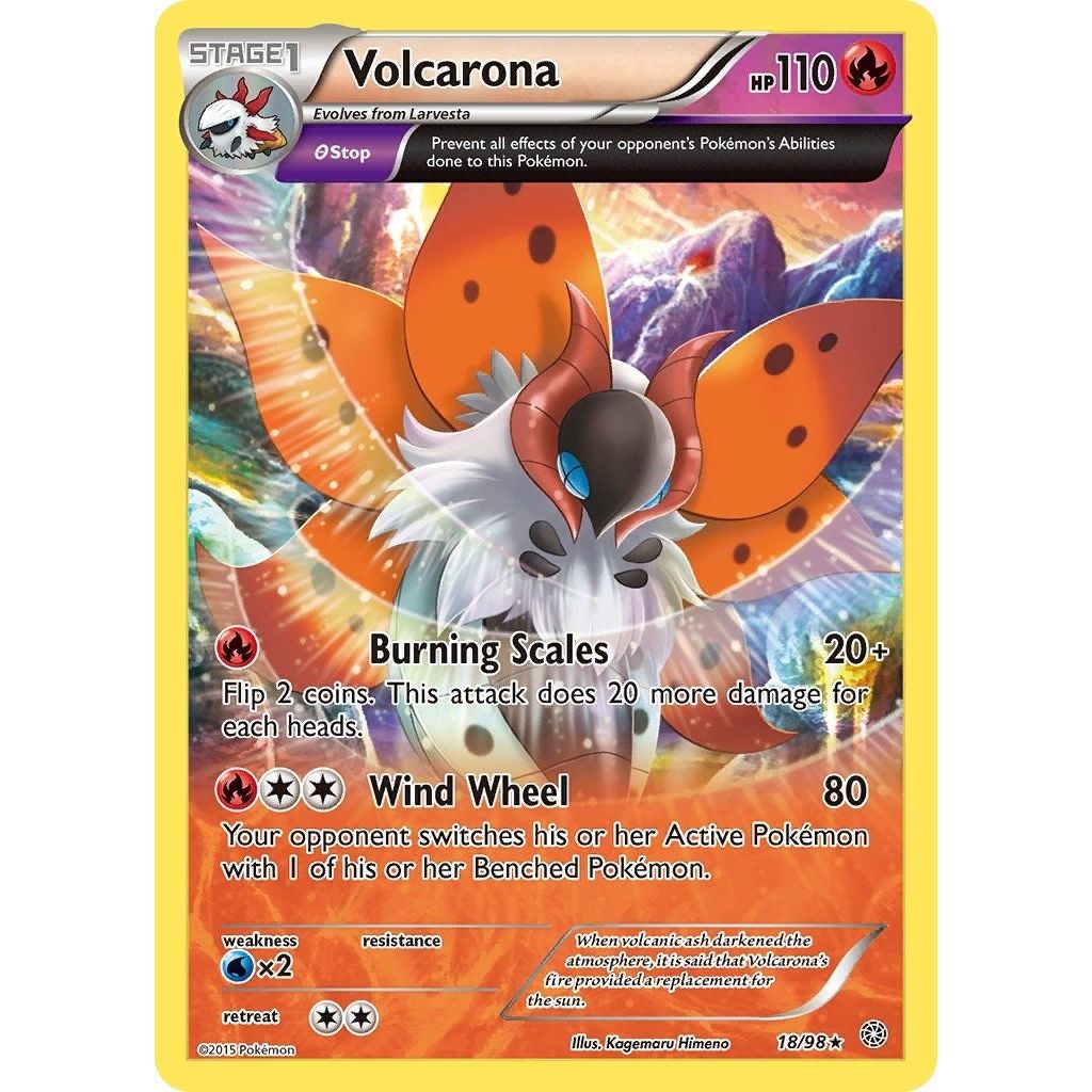Image for Volcarona (18) (18/98) (AOR) - Pokemon