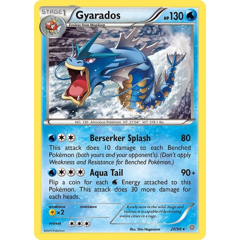 Image for Gyarados (20) (20/98) (AOR) - Pokemon