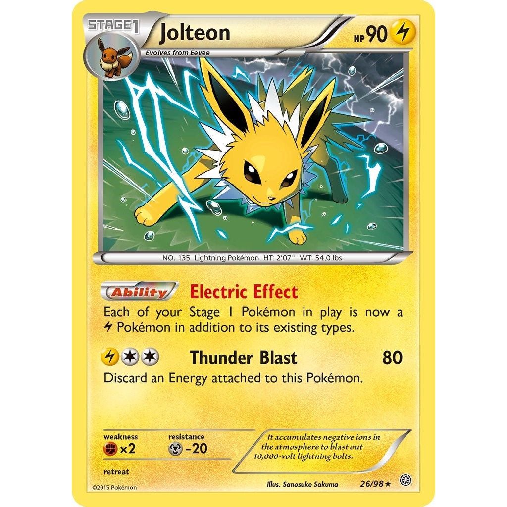Image for Jolteon (26/98) (AOR) - Pokemon