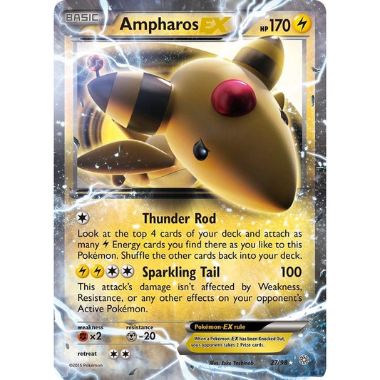 Image for Ampharos EX (27/98) (AOR) - Pokemon