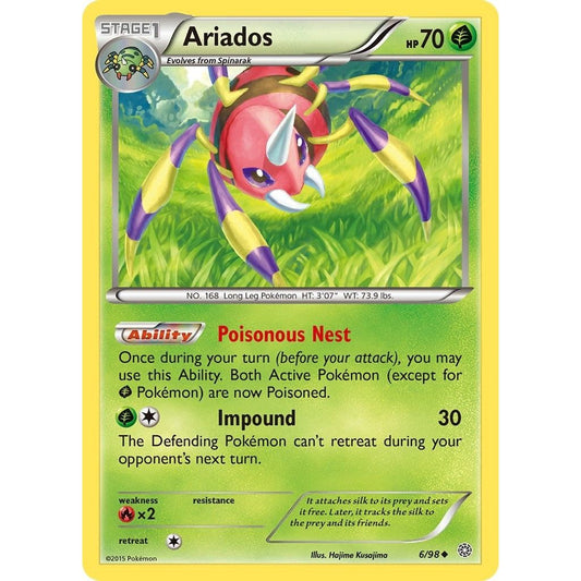 Image for Ariados (6/98) (AOR) - Pokemon