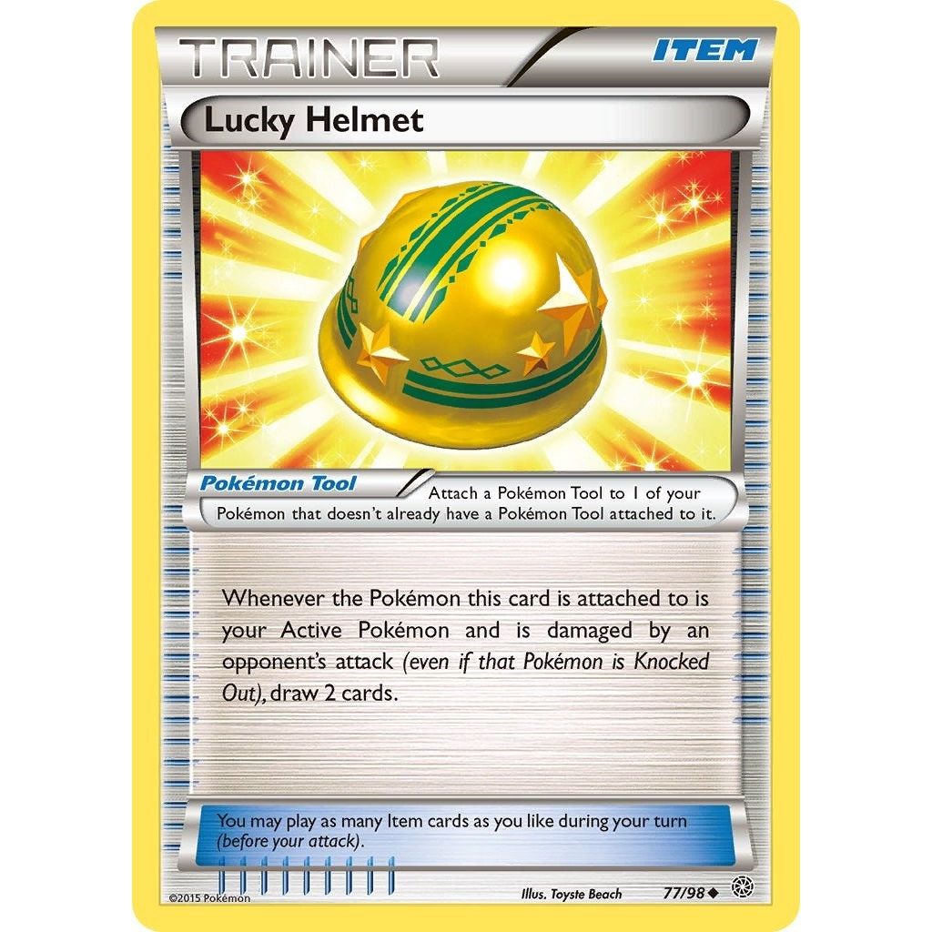 Image for Lucky Helmet (77/98) (AOR) - Pokemon
