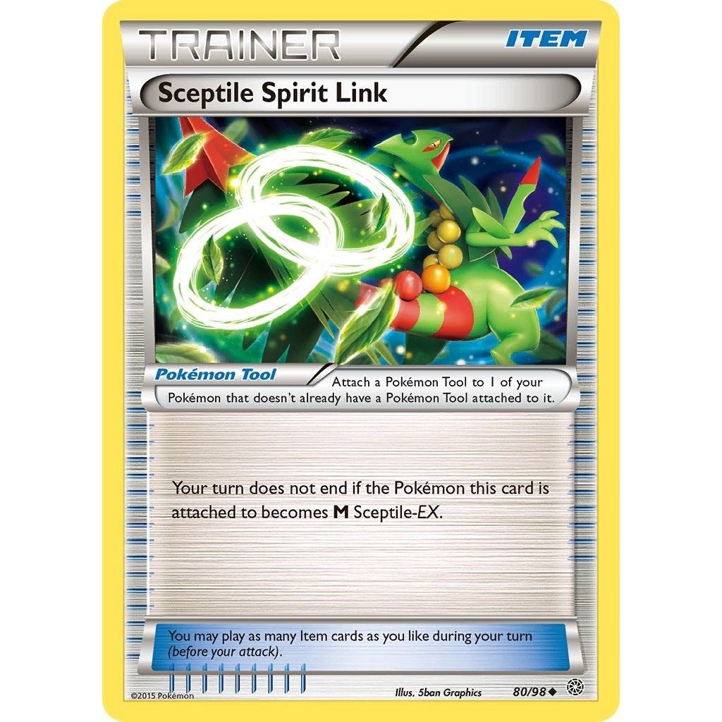 Image for Sceptile Spirit Link (80/98) (AOR) - Pokemon