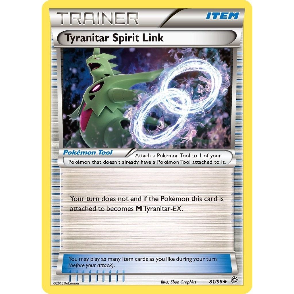 Image for Tyranitar Spirit Link (81/98) (AOR) - Pokemon