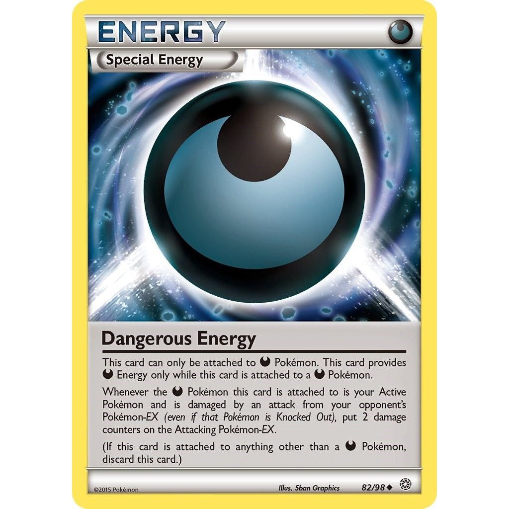 Image for Dangerous Energy (82/98) (AOR) - Pokemon
