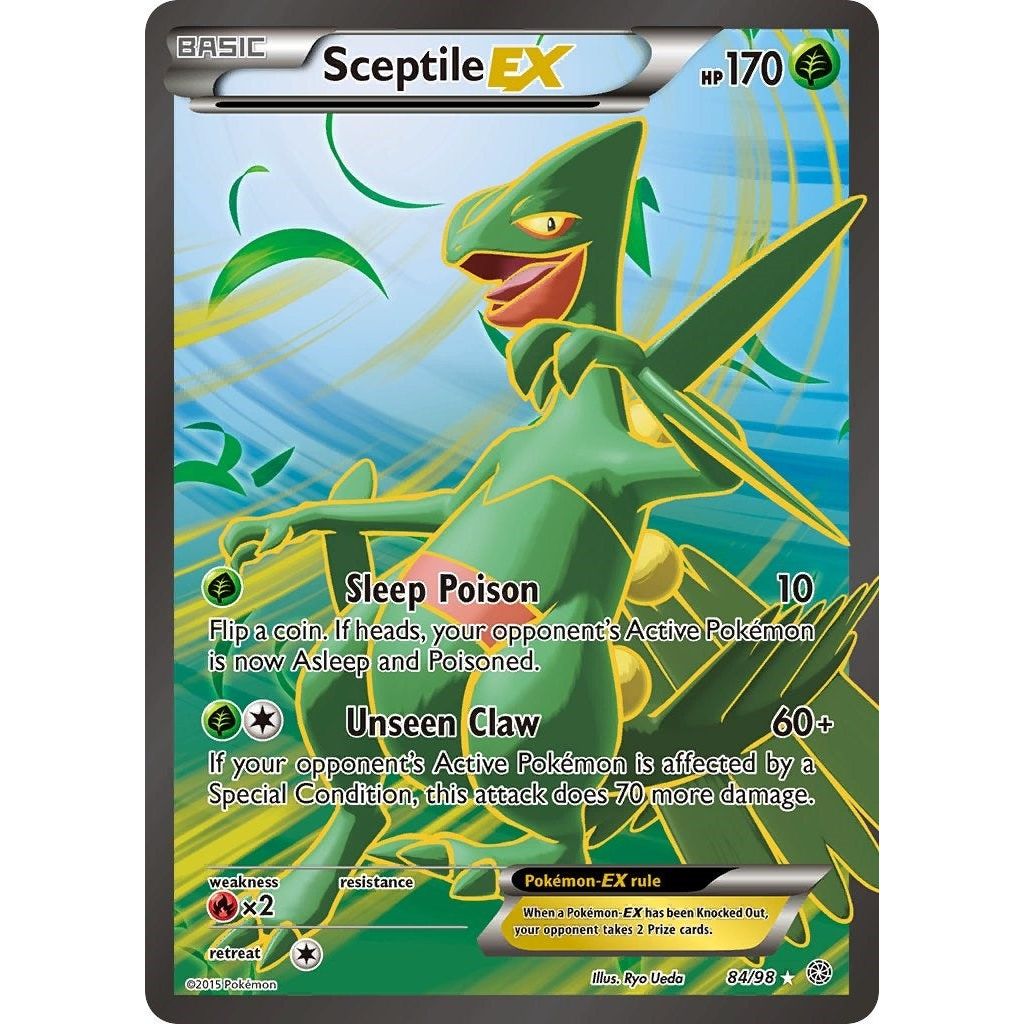 Image for Sceptile EX (84 Full Art) (84/98) (AOR) - Pokemon
