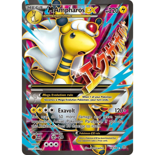 Image for M Ampharos EX (88 Full Art) (88/98) (AOR) - Pokemon
