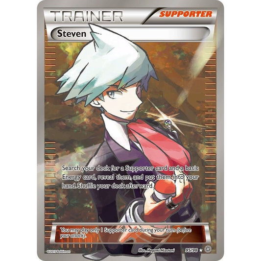 Image for Steven (Full Art) (95/98) (AOR) - Pokemon