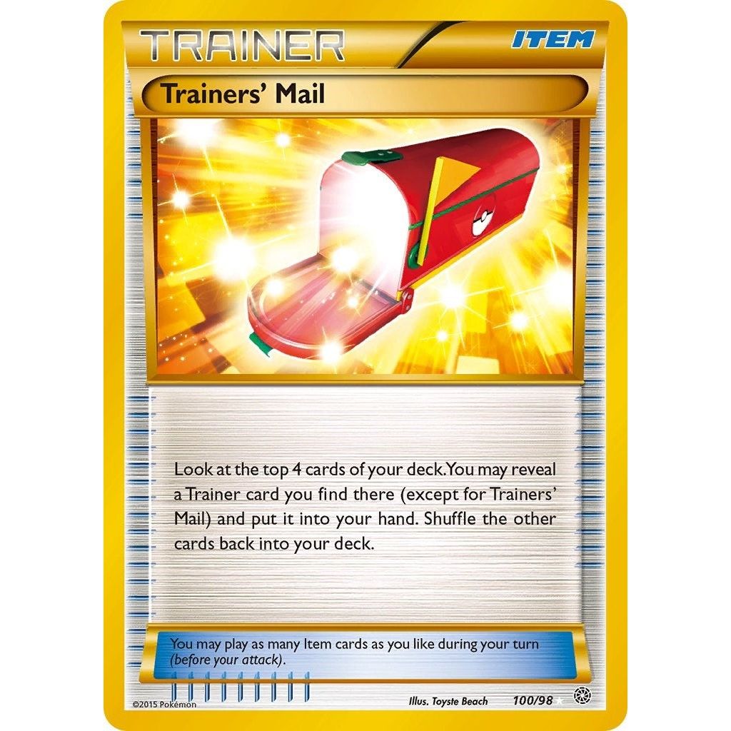 Image for Trainers' Mail (Secret) (100/98) (AOR) - Pokemon