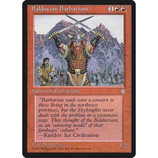 Image for Balduvian Barbarians (ICE) - Magic: The Gathering