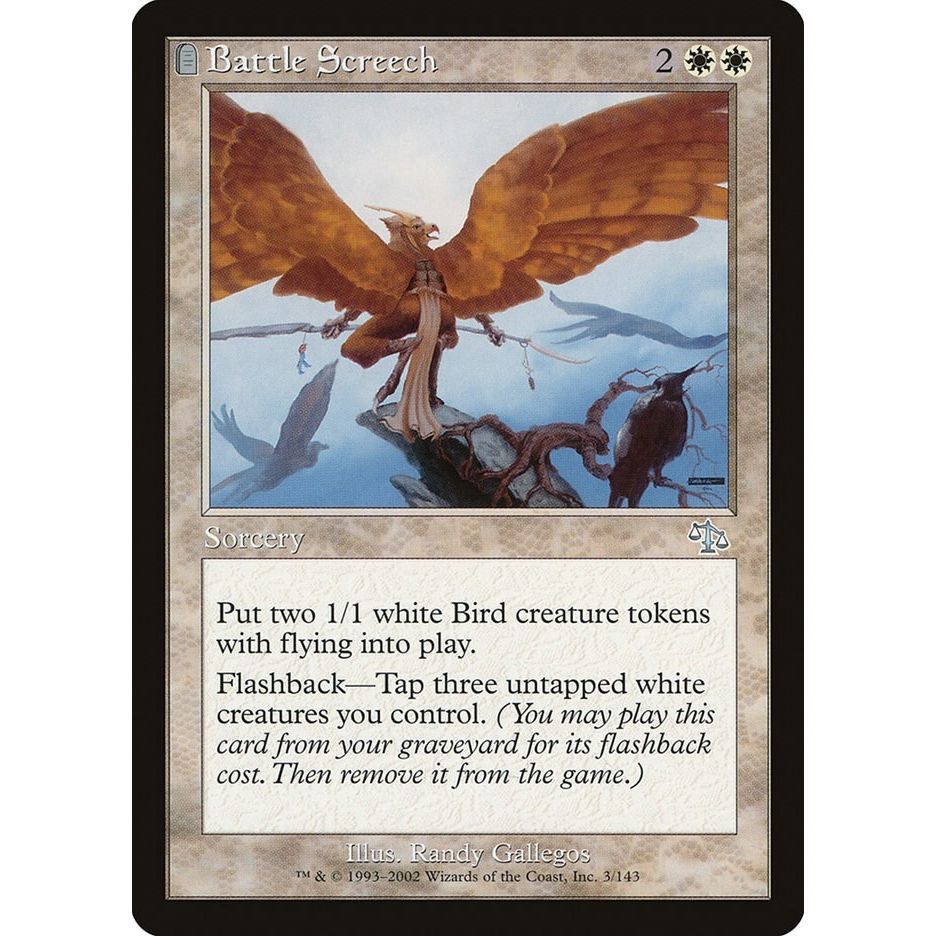 Image for Battle Screech (3) (JUD) - Magic: The Gathering