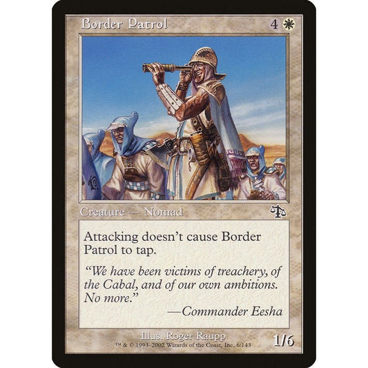 Image for Border Patrol (6) (JUD) - Magic: The Gathering