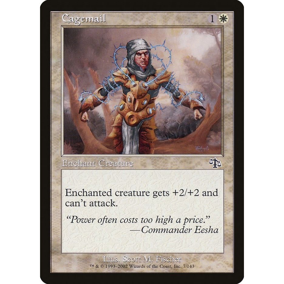 Image for Cagemail (7) (JUD) - Magic: The Gathering