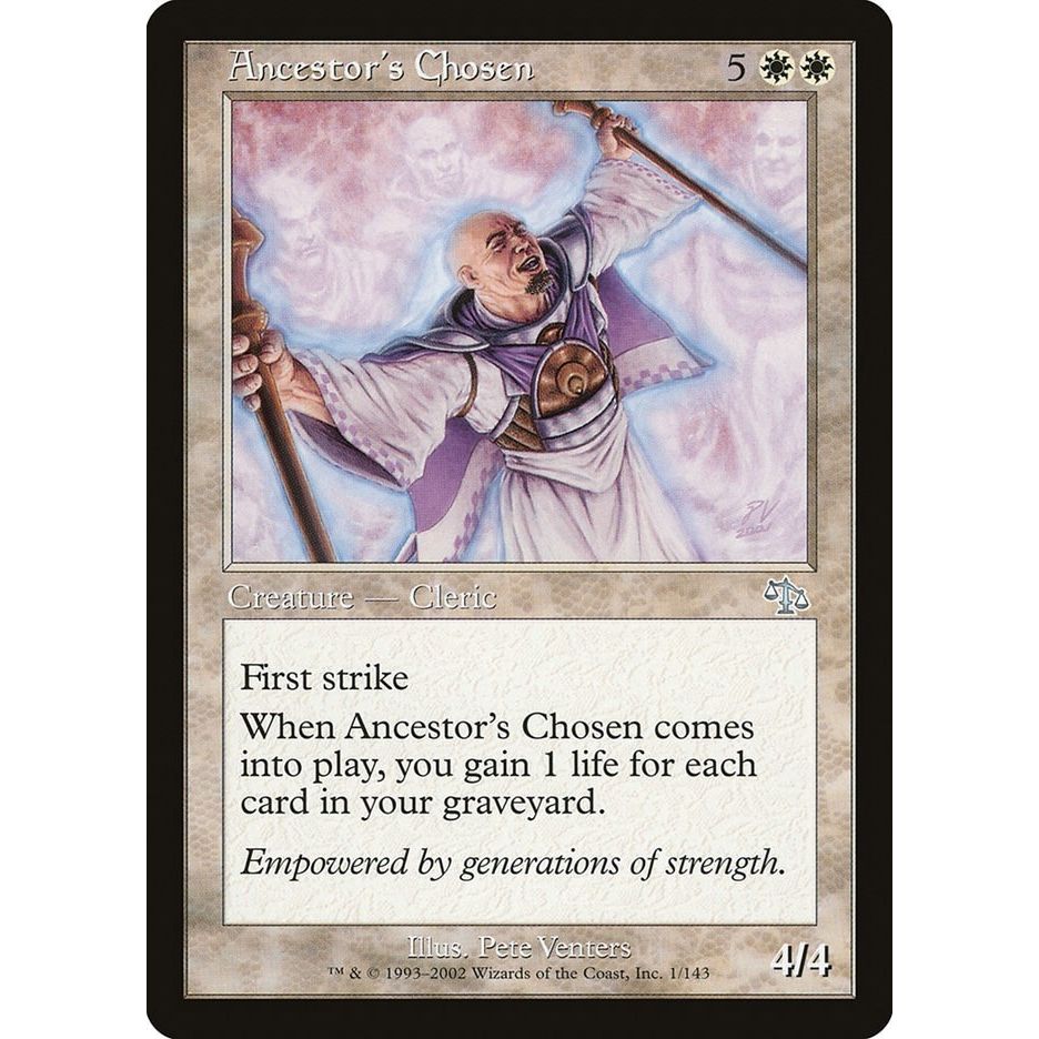 Image for Ancestor's Chosen (1) (JUD) - Magic: The Gathering