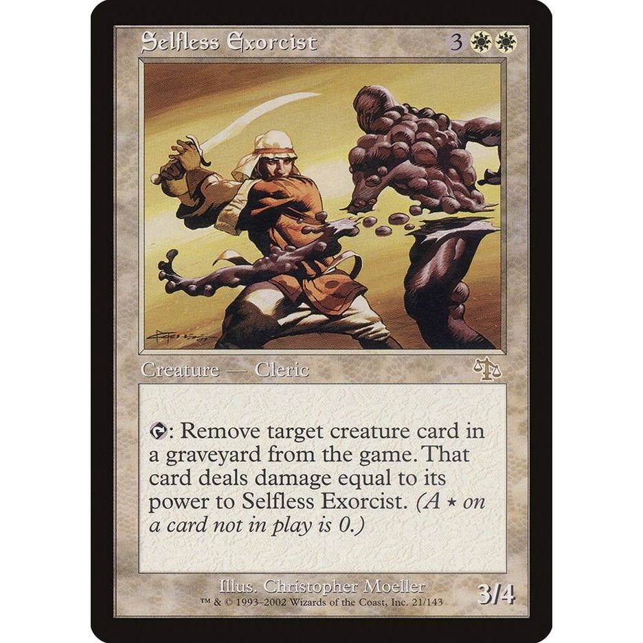 Image for Selfless Exorcist (21) (JUD) - Magic: The Gathering