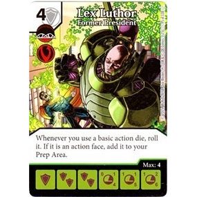 Image for Lex Luthor - Former President (95) - Dice Masters