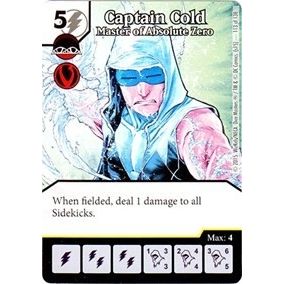 Image for Captain Cold - Master of Absolute Zero (113) - Dice Masters