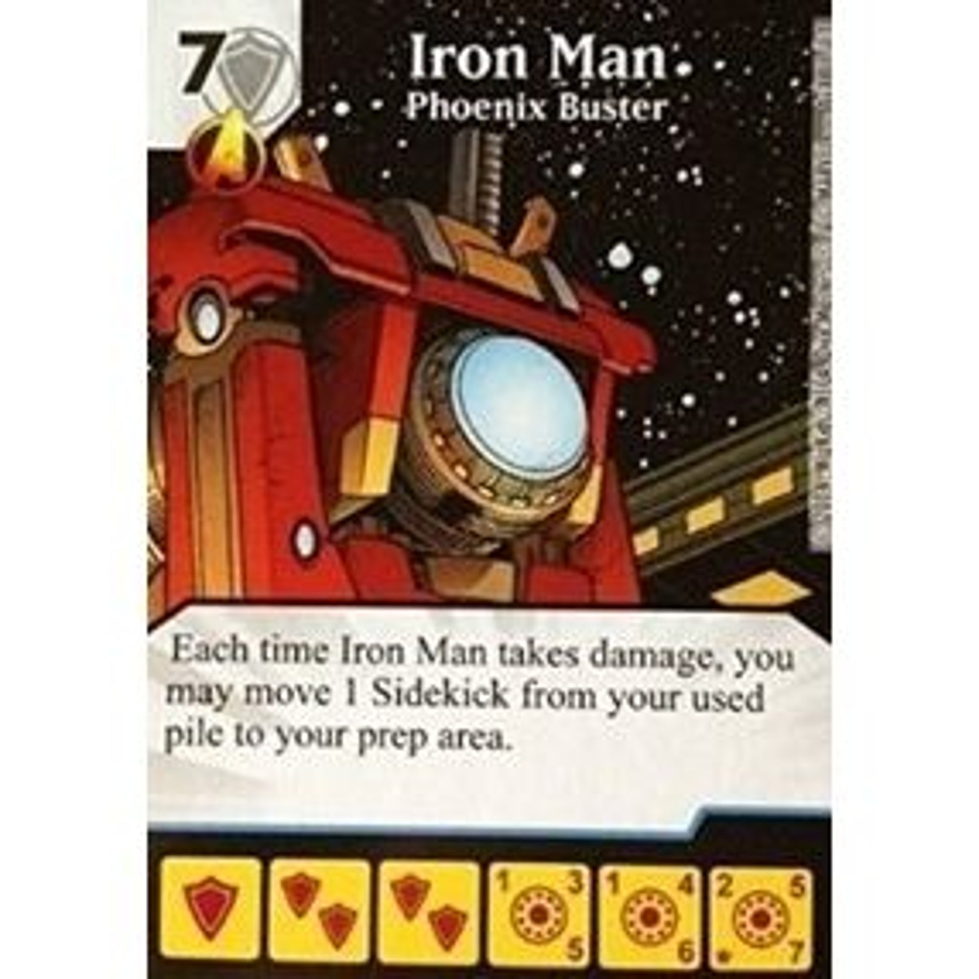 Image for Iron Man - Phoenix Buster (11) - Dice Masters