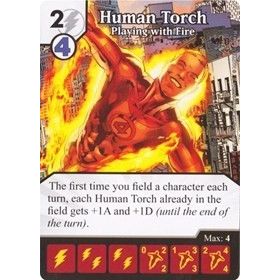 Image for Human Torch - Playing with Fire (12) - Dice Masters