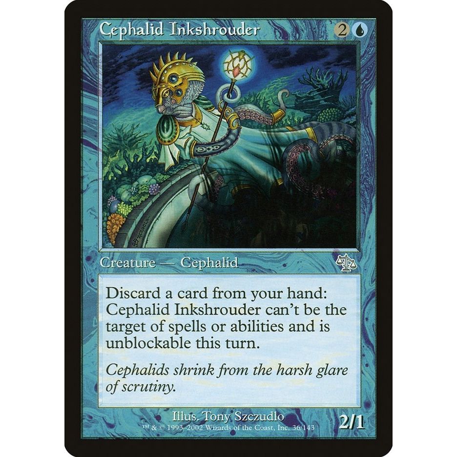 Image for Cephalid Inkshrouder (36) (JUD) - Magic: The Gathering