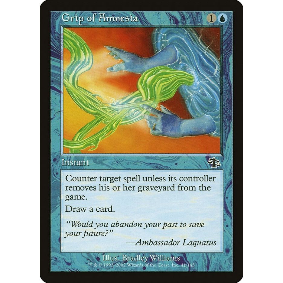 Image for Grip of Amnesia (41) (JUD) - Magic: The Gathering