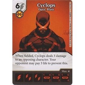 Image for Cyclops - Optic Blast (4) - Dice Masters